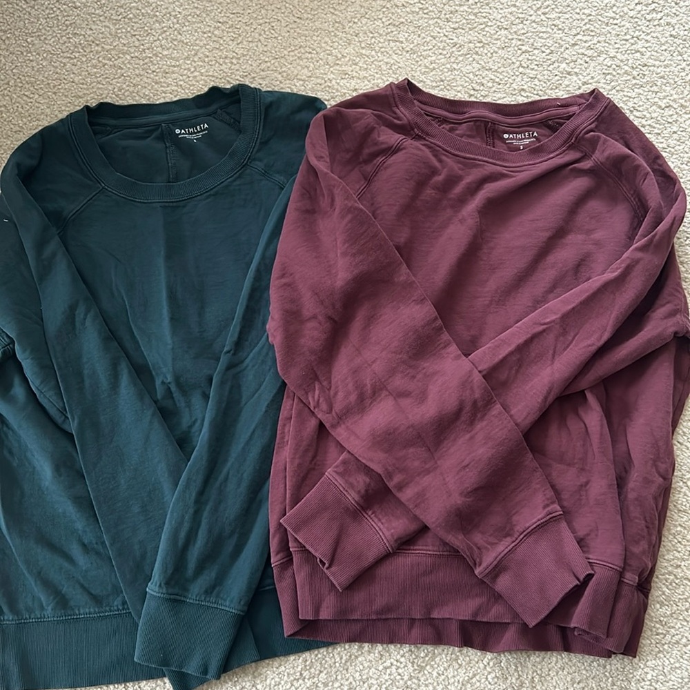 Athleta Sundown Sweatshirt Bundle